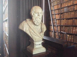 Marble bust of Socrates