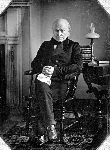 John Quincy Adams first president to be photographed