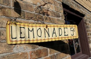 lemonade sign