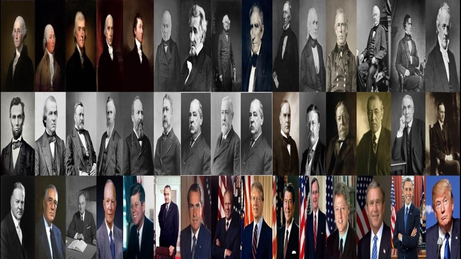 The 45 Presidents of the United States