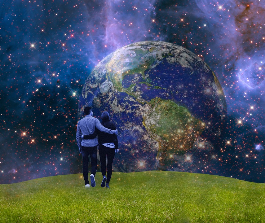 earth and two together
